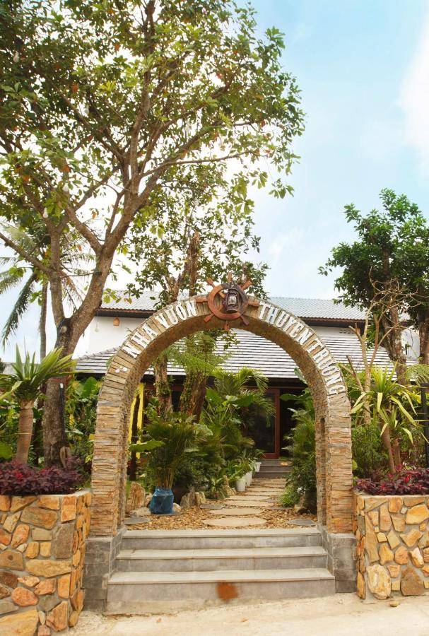 Ferienwohnung Nha Vuon Thuyen Truong Dong Hoi Exterior foto